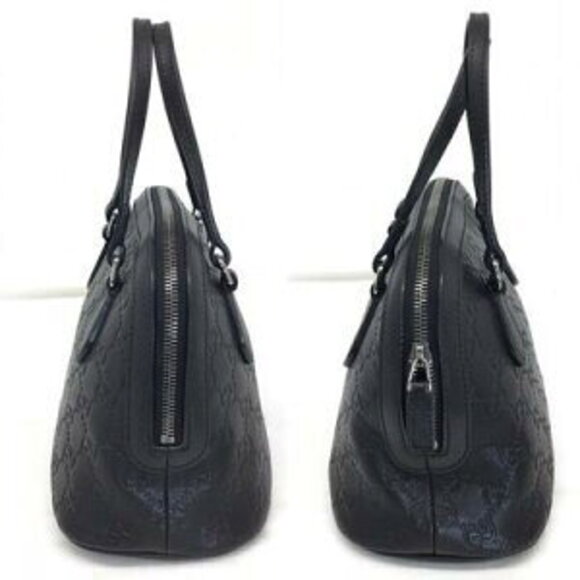 Gucci Shoulder Bag Black Leather Strap - Picture 3 of 8